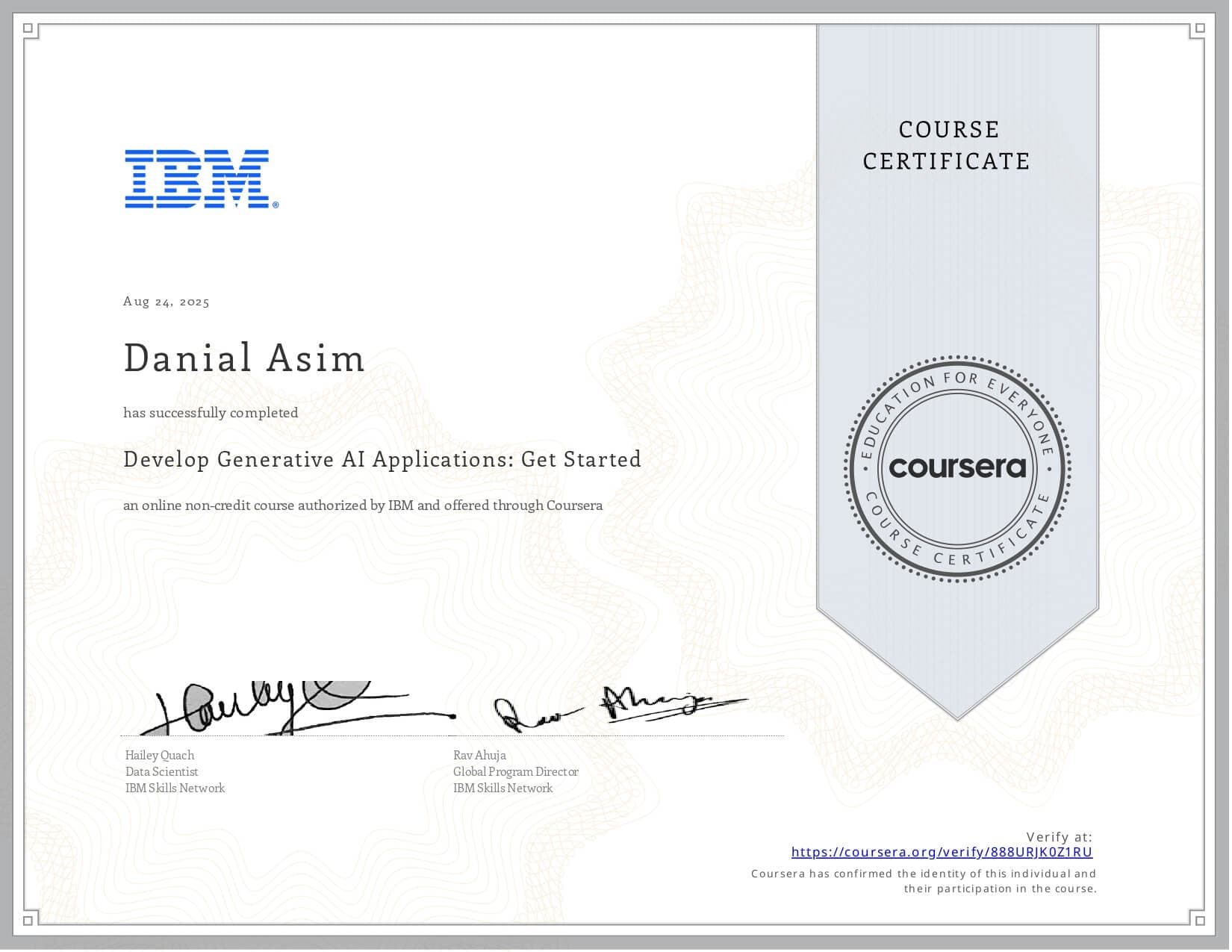 Develop Generative AI Applications: Get Started
